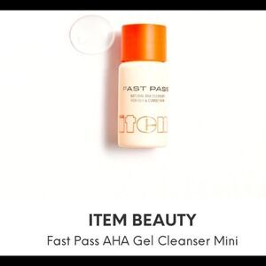 NEW...ITEM BEAUTY Fast Pass AHA Gel Cleanser Mini
